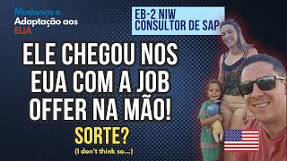 Consultor de SAP conseguiu emprego rápido nos EUA!