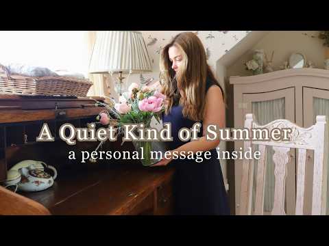 Letting Go of the Pressure to “Do It All", A Slow Relaxing Summer Day | Self Care, City Thrifting