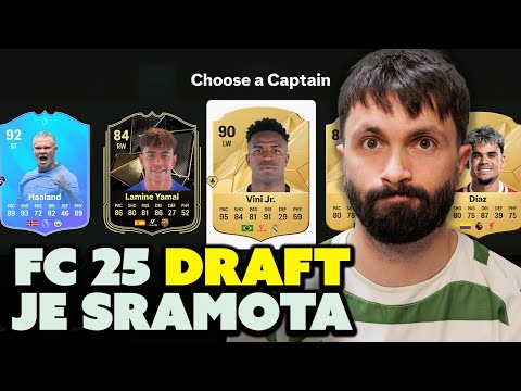 Moj prvi FC 25 DRAFT je sramota