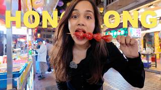 HONG KONG VLOG | what i ate, viral street markets and shopping