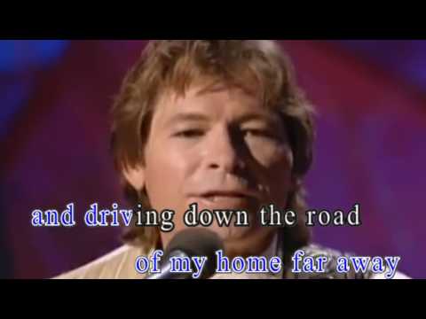 我的視訊 take me home country road -karaoke 字幕