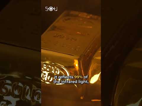 Why are Webb's mirrors gold-coated? The reasons will surprise you