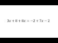 Solving Linear Equations and Inequalities