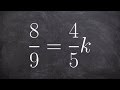 Solving Equations and Fractions