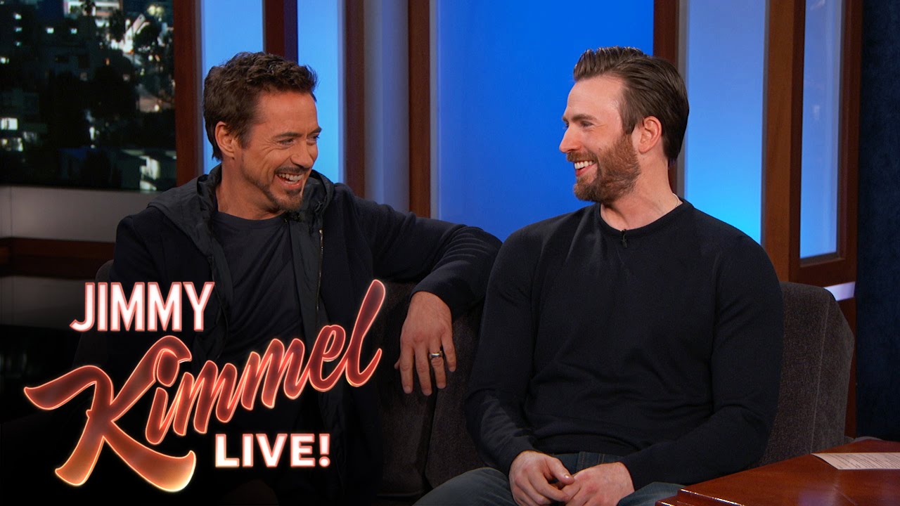 Chris Evans and Robert Downey Jr. Filmed in Hotlanta