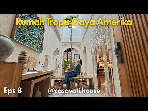 Rumah Tropis Gaya Amerika Yang Keren Banget, Casavati House