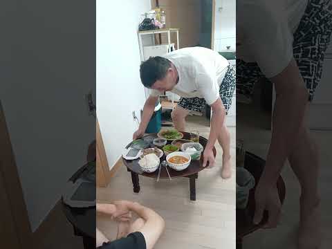 80세 아버지 아들밥상##