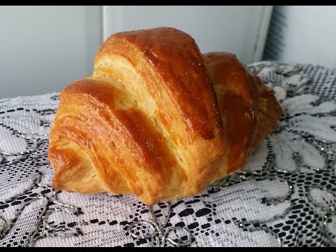 جميع اسرار كرواصة كرواسون مثل المخابز الكبرى(جزء1)/Homemade croissants pains au chocolat/