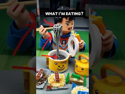 Lego Real Life 25 Mau makan apa ya ⁉️ #lrl #lucu #legoanimation #minecraftanimation #shorts #fyp