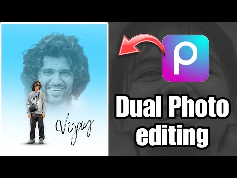 PicsArt Creative Dual Photo Editing 🔥