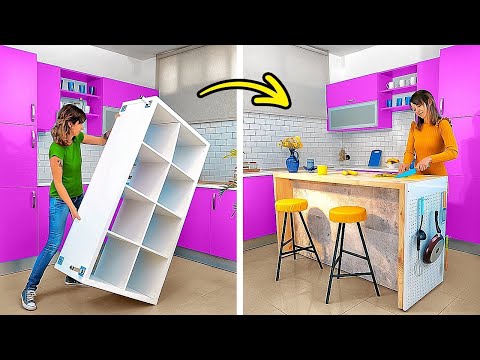 🪚 ¡Prepárate para Asombrarte! Ideas y Trucos de Transformación DIY para un Espacio Vibrante 🏠🌟