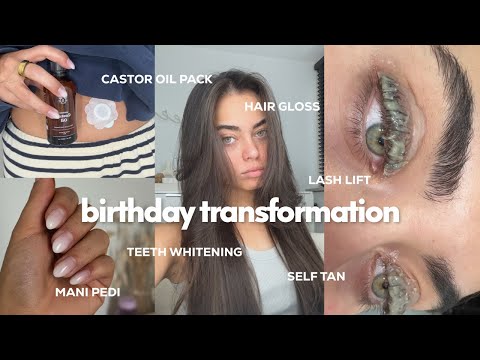 giving myself a full birthday makeover