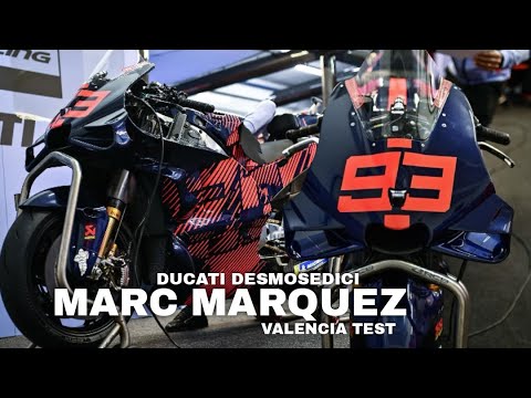 REVEALED!!! Marc Marquez's Bike for 2024 MotoGP with Special Livery at Valencia Test #motogp