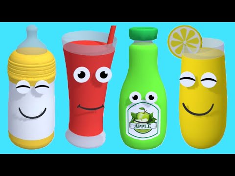 Juice Run - Gameplay Walkthrough - All Levels (IOS, Android)