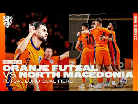 First 3️⃣ points in the bag 🎒| Highlights Oranje Futsal - North Macedonia