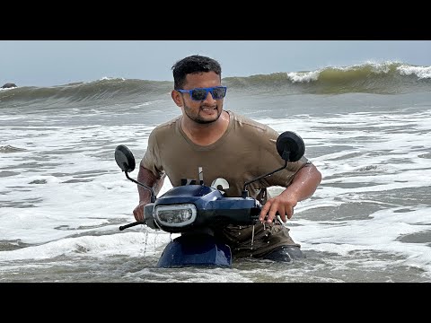 OLA⚡Scooter VS Salt Water,  Will it Survive???😄🤟😍