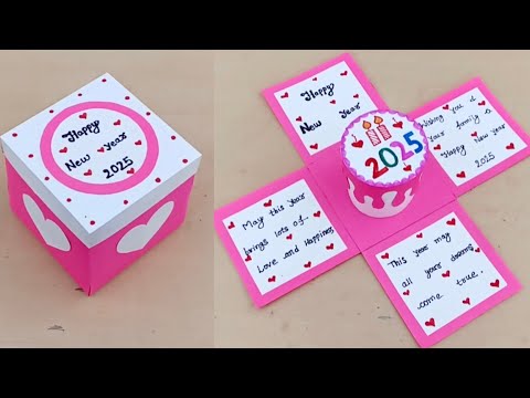 DIY - Happy New Year 2025 | New Year Greeting Card