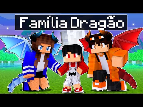P3DRU foi ADOTADO pelos FÁMILIA DRAGÃO no Minecraft