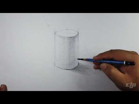วาดเส้น-นิเทศศิลป์-วัตถุ-ทรงกร