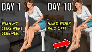 Do This & Watch Your Thigh & Calves Slim Down