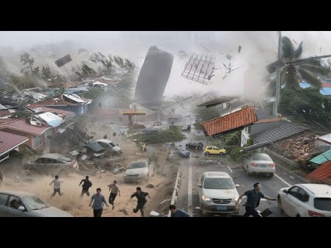 Monster Typhoon 280 km/h RIPS THROUGH China – Streets Underwater, Cities Wiped Out!