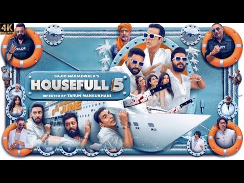 Housefull 5 A full movie in Hindi Review | Starring Akshay, Abhishek, Riteish, Sanjay, Jackie |