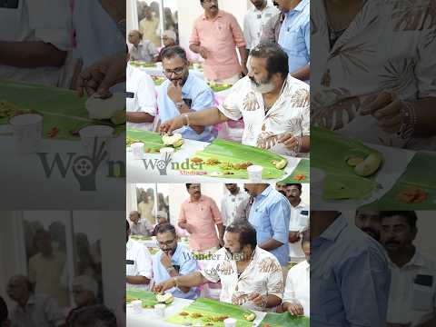 തൻറെ പപ്പടം കൂടി സംസ്ഥാന അധ്യക്ഷന് നൽകി സുരേഷ് ഗോപി