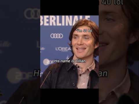 Cillian Murphy aka The young boy 😂 #cork #cillianmurphy #peakyblinders #irish #ireland #irishactor