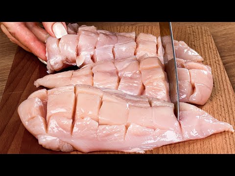Poca gente conoce este truco! La pechuga de pollo se deshace en la boca como mantequilla!