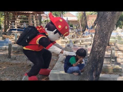 BADUT BOBOIBOY NEMU BOCIL DITENGAH KUBURAN SEREM BANGET!!