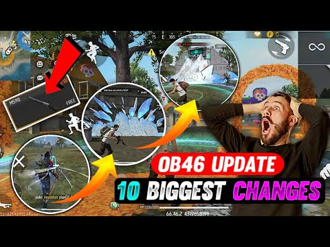 10 Biggest Changes After OB46 Update In Free Fire 🔥 | Free Fire New OB46 Update Full Details 💯