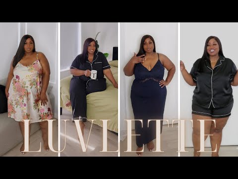 THEY FIT SO GOOD! The PERFECT *plus size* Pajamas (XL-4XL) for Fall & Winter | Luvlette