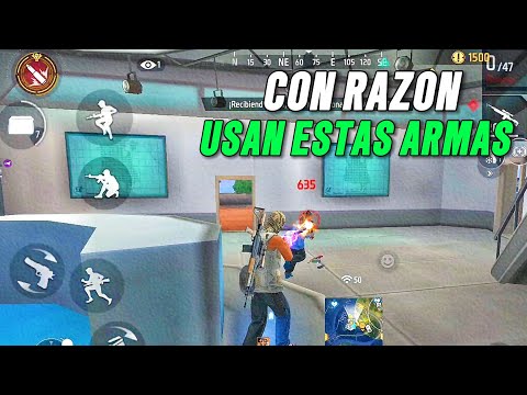 Jugando con ARMAS que usan los JUGADORES PROFESIONALES (partida narrada dando tips)