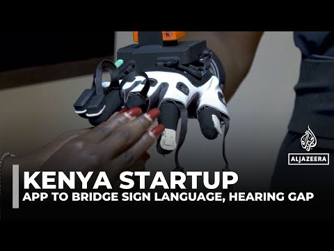 YouTube video thumbnail: Kenyan Startup Launches AI App to Bridge Sign Language, Hearing Gap