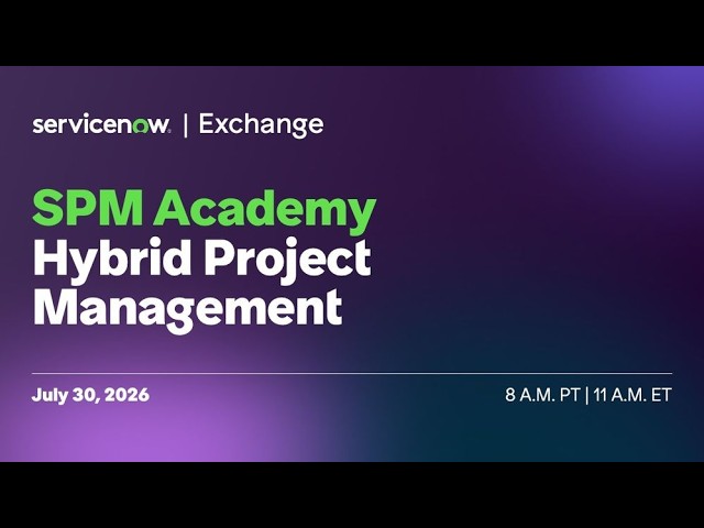 Hybrid Project Management with CWM