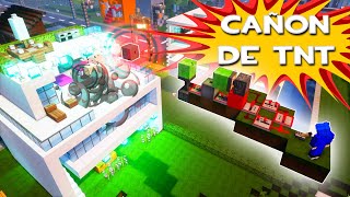 🧨¡Explosiones Épicas!Construye el Cañón de TNT Más Poderoso en Minecraft|Tutorial + Demostración🏴‍☠️