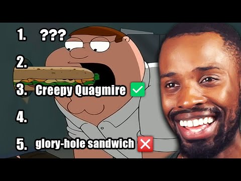 I Turned Family Guy Into A Brutal Ranking Challenge. it broke my viewer.