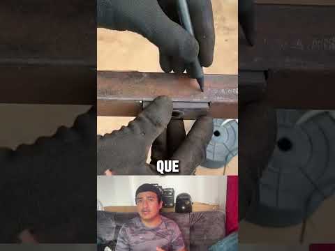 Cómo unir una estructura metálica al concreto  #automobile #herramientas #tips ￼