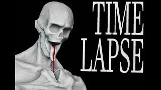 freaky ahh ahh zombies sculpting timelapse in blender