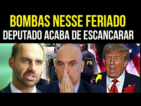 EDUARDO BOLSONARTO QUEBRA O SILENCIO SOBRTE OS PLANOS DE TRUMP PARA O BRASIL