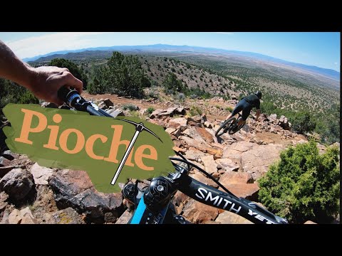 Riding An Entirely New MTB Trail System | Pioche Nevada with Chris Boice