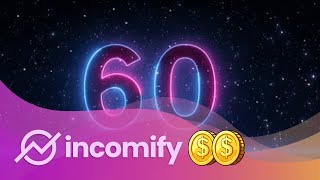 60 Second NEON timer | Visit INCOMIFY