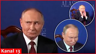 Putin in dire position after reporters’ questions- Dictator’s facial expressions catch attention