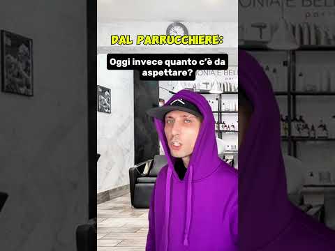 Dal parrucchiere 😂