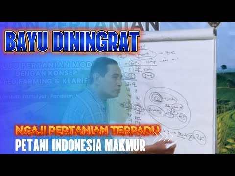 Ngaji Pertanian #bayudiningrat Ep 4 " Kita Sering Kali Melihat Sumput Tetangga Lebih Hijau"