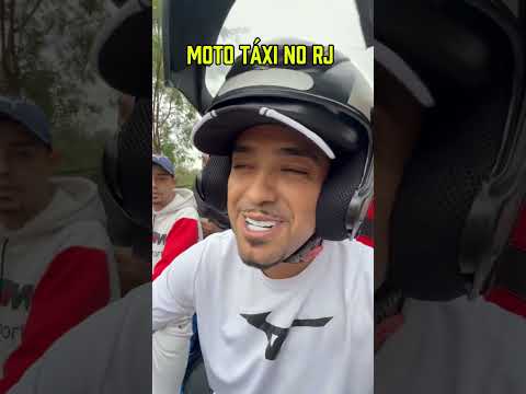Moto táxi no Rio de Janeiro 😂