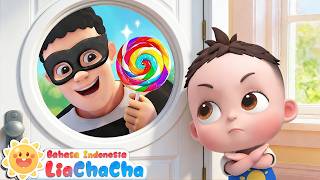 Tok Tok Tok! Siapa di Pintu? 🚪 | Lagu Anak Keselamatan | Lagu Anak-anak | LiaChaCha Bahasa Indonesia