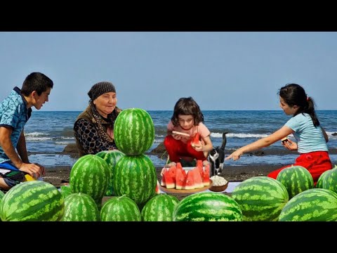 Арбуз с Сыром и Хлебом на Пляже, и Штрудели с Фаршем у Бабушки