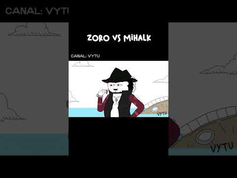 ZORO VS MIHALK - One Piece (Animação) #shorts