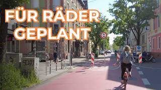 Für Räder geplant: So sieht eine Fahrradstadt wirklich aus